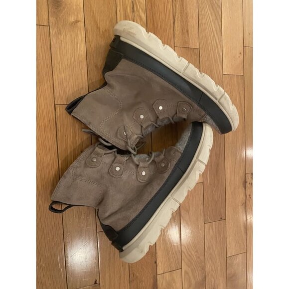 Sorel Womens Explorer 2 Joan Winter Boots Size 8.5 Waterproof Suede & Felt - Picture 5 of 6